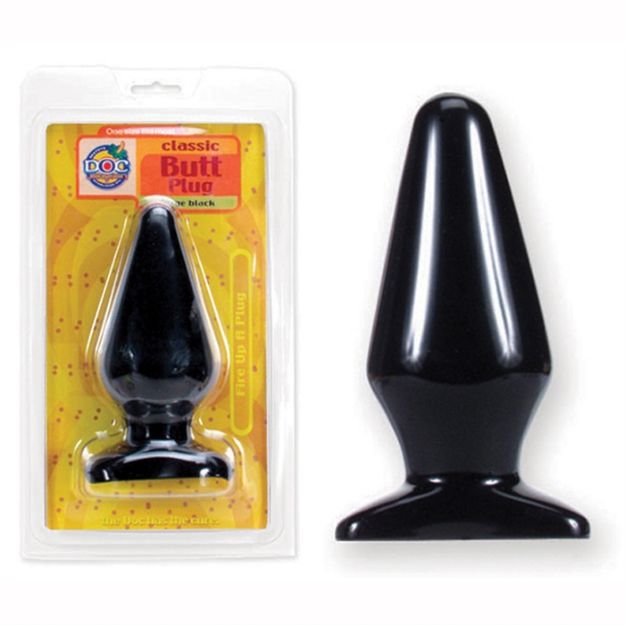 Picture of CLASSIC BUTT PLUG 6" BLACK