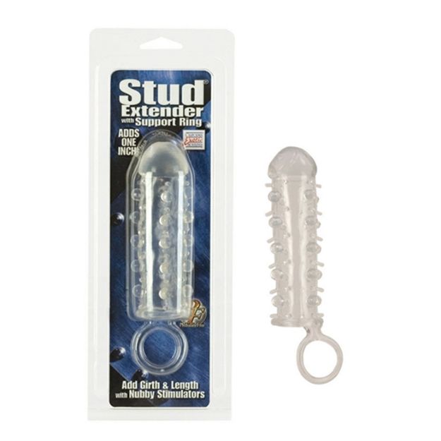 Picture of STUD EXTENDER W/SUPPORT RING CLEAR