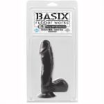 Picture of BASIX RUBBER WORKS - 6.5" DONG WITH SUCTION CUP