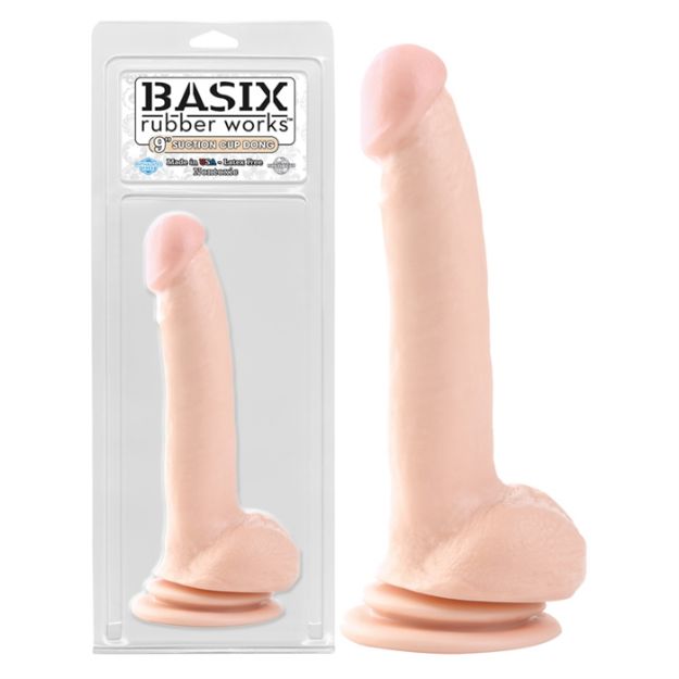 Picture of BASIX RUBBER WORKS - 9'' SUCTION CUP THICKY FLESH