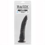 Picture of BASIX RUBBER WORKS - SLIM 7" W/ SUCTION CUP BLACK