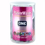 Picture of ONE CONDOM BOWL FLAVOR WAVES (100/BOWL)
