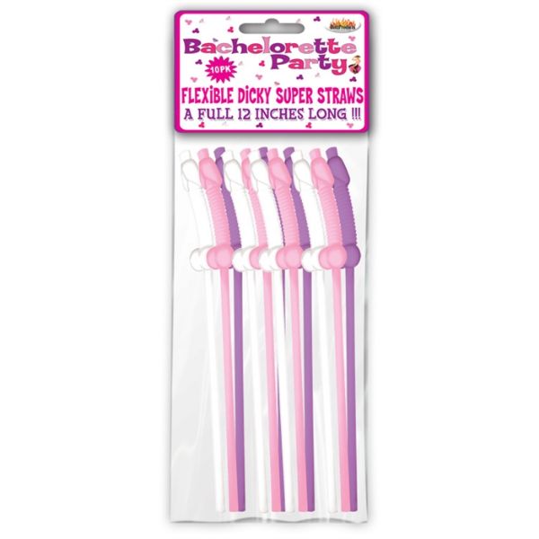 Picture of PARTY FLEXY SUPER STRAW 10 UNITS
