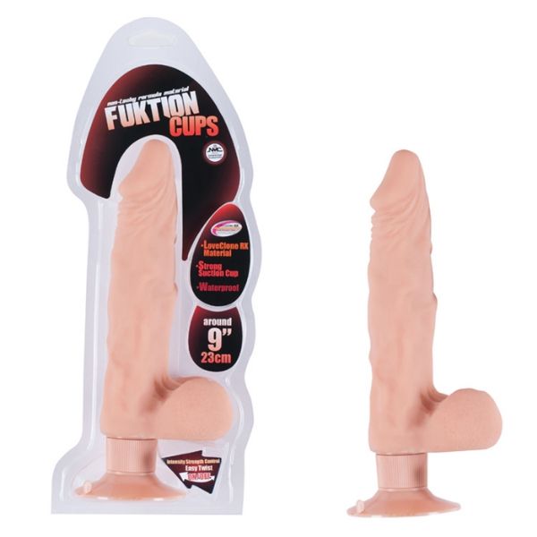 Picture of FUKTION CUPS - 9" FLESH WITH SCROTUM