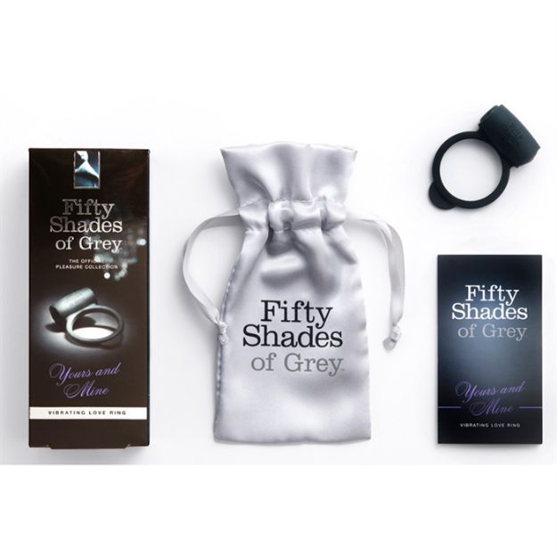 Picture of FSOG - YOURS AND MINE VIBRATING LOVE RING