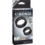 Picture of C-RINGZ MAX WIDTH SILICONE RINGS BLACK