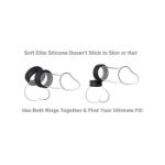 Picture of C-RINGZ MAX WIDTH SILICONE RINGS BLACK