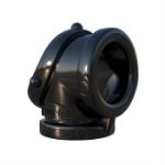 Picture of C-RINGZ ROCK HARD COCK PIPE BLACK