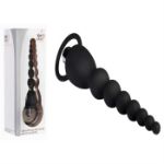 Picture of VIBRATING SILICONE ANAL BEADS BLACK