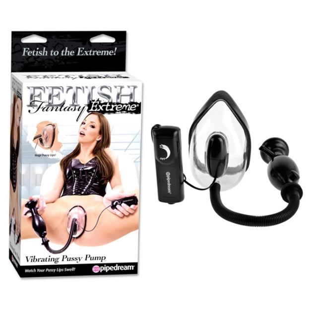 Picture of FETISH FANTASY EXTREME VIBRATING PUSSY PUMP CLEAR