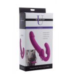Picture of STRAP U VIBRATING STRAPLESS SILICONE STRAP-ON DILD