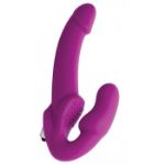 Picture of STRAP U VIBRATING STRAPLESS SILICONE STRAP-ON DILD