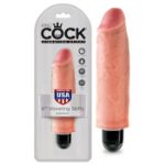 Picture of King Cock 6" Vibrating Stiffy - Flesh