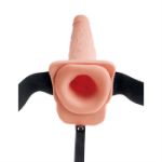 Picture of Fetish Fantasy 7.5" Hollow Squirting Strap-On with