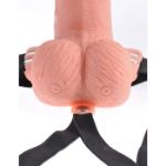 Picture of Fetish Fantasy 6" Hollow Rechargeable Strap-on wit