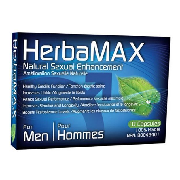 Picture of HERBAMAX MEN 10 CAPSULS