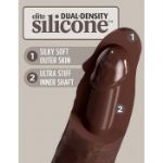 Picture of KC Elite Dual Density 8" Silicone Brown