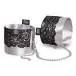 Picture of FSOG - Play Nice Satin & Lace Wrist Cuffs