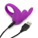Picture of Happy Rabbit - Rechargeable Cock Ring Purple