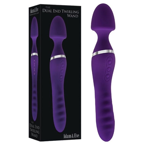 Picture of The Dual End Twirling Wand - Silicone purple