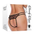Picture of Double Strap Open Panty - Black