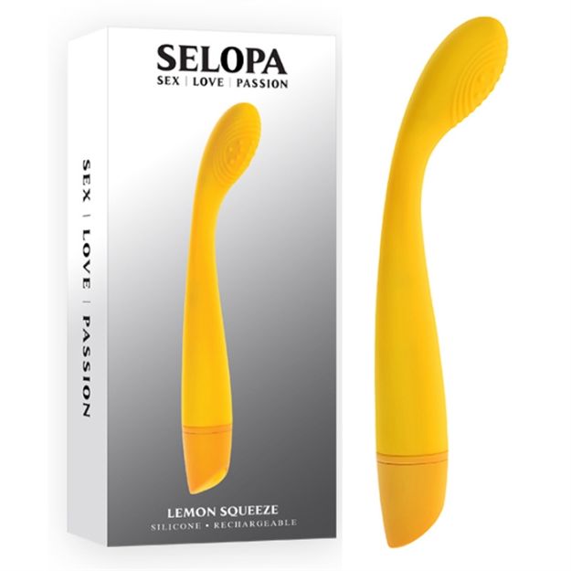 Picture of Lemon Squeeze - Silicone Rechargeable - Yellow