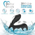 Picture of DL - Zinger+ Cock Cage - Remote Rechargeable Black